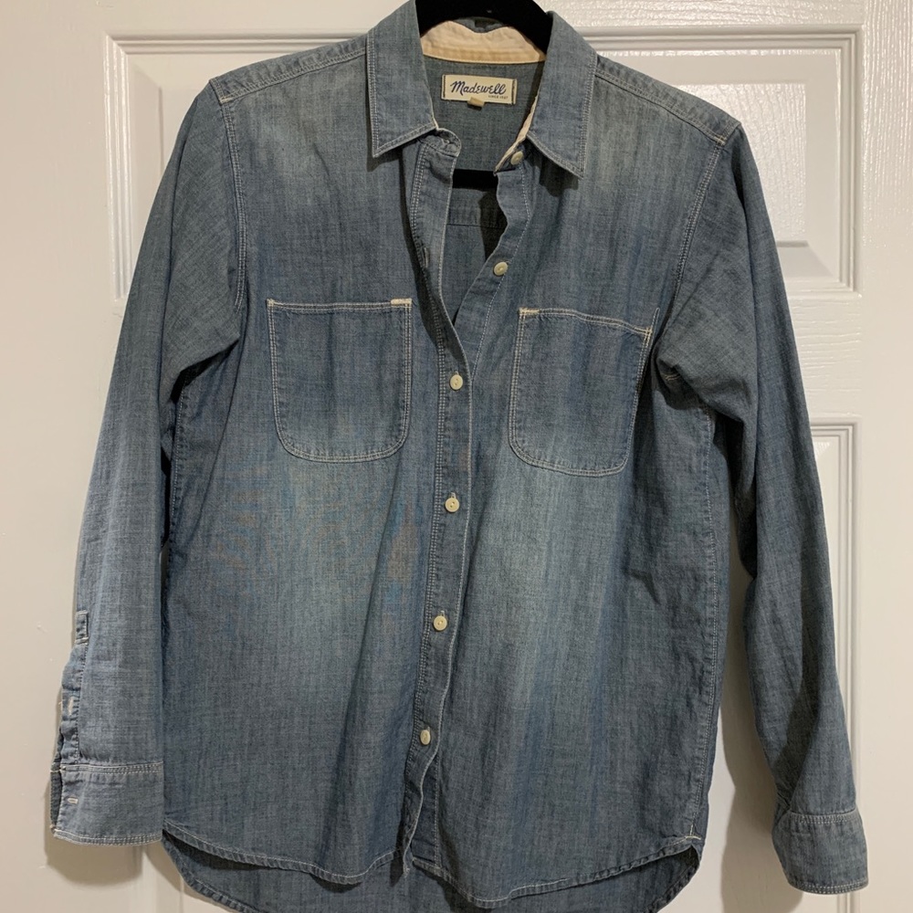 Madewell chambray shirt